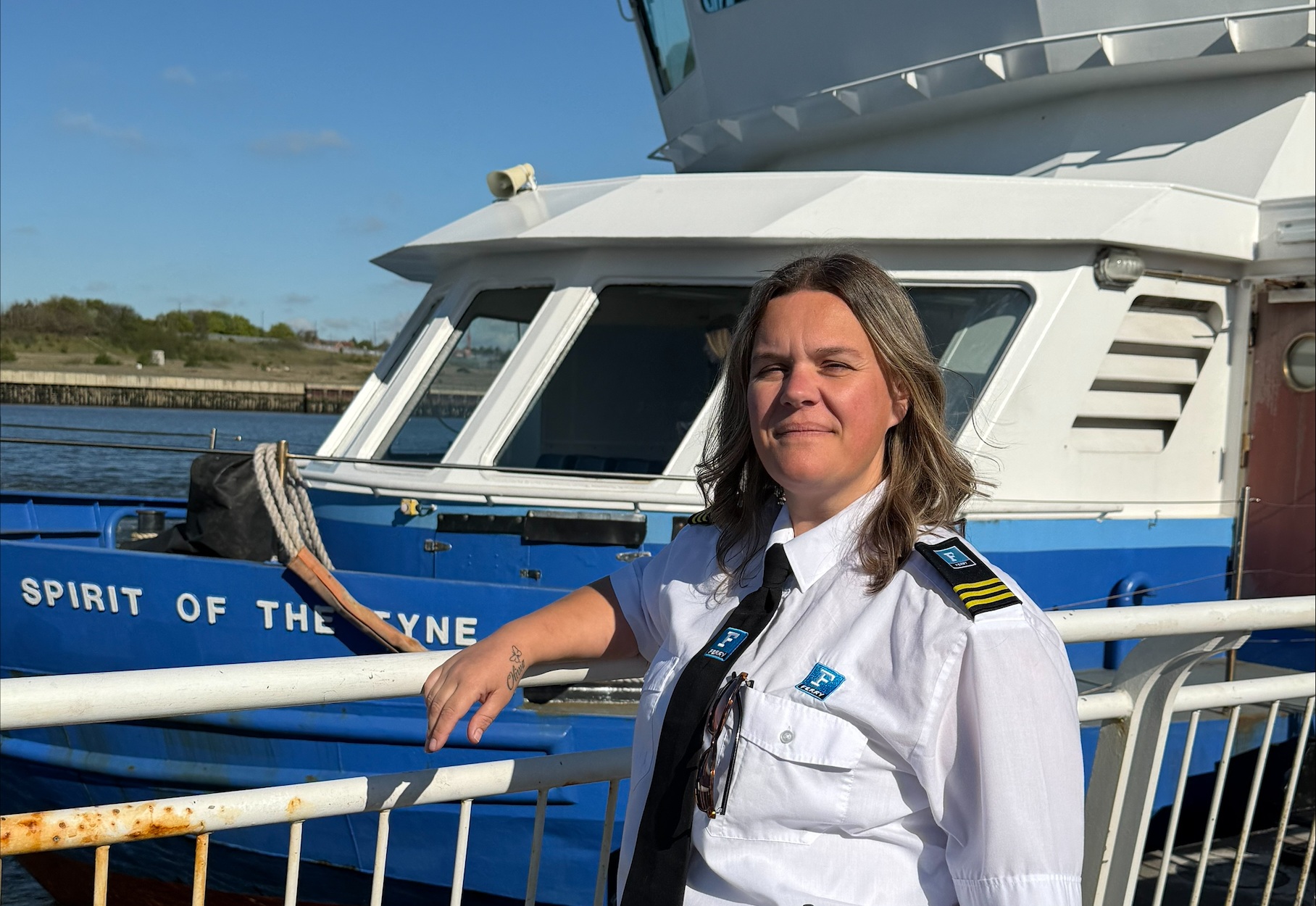 New Shields Ferry recruit sails through her boat licence exam